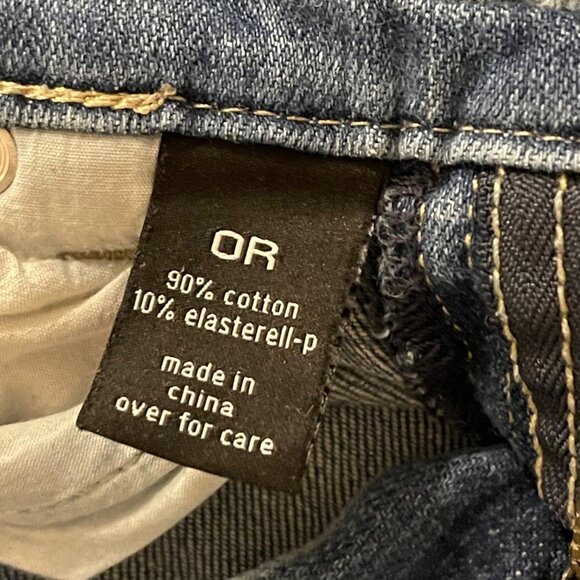 The Limited Slim Boyfriend Womens Jeans Mid Rise Blue Denim Casual Sz 0R - Picture 9 of 11